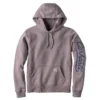 Sudadera con capucha y manguitos con logotipo «Sawyer Script» para mujer