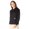 Sudadera con capucha y manguitos con logotipo «Sawyer Script» para mujer