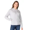 Sudadera con capucha y manguitos con logotipo «Sawyer Script» para mujer