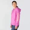 Sudadera con capucha y manguitos con logotipo «Sawyer Script» para mujer