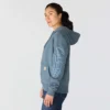 Sudadera con capucha y manguitos con logotipo «Sawyer Script» para mujer