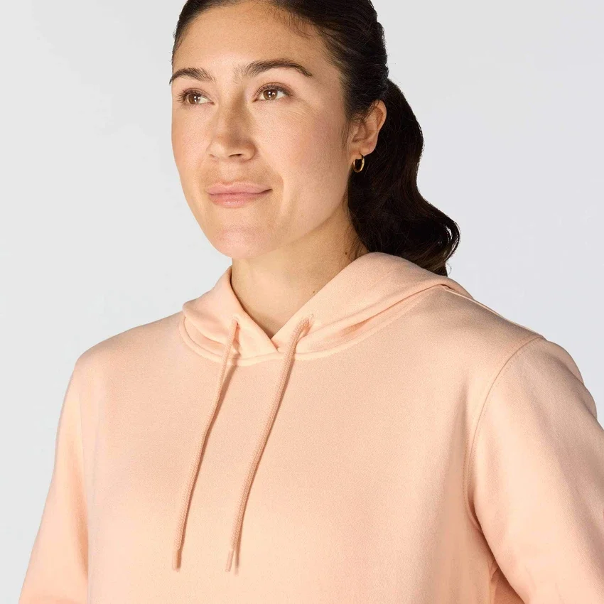 Sudadera con capucha y manguitos con logotipo «Sawyer Script» para mujer