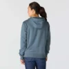 Sudadera con capucha y manguitos con logotipo «Sawyer Script» para mujer