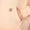 Sudadera con capucha y manguitos con logotipo «Sawyer Script» para mujer