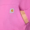 Sudadera con capucha y manguitos con logotipo «Sawyer Script» para mujer