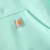 Sudadera con capucha y manguitos con logotipo «Sawyer Script» para mujer
