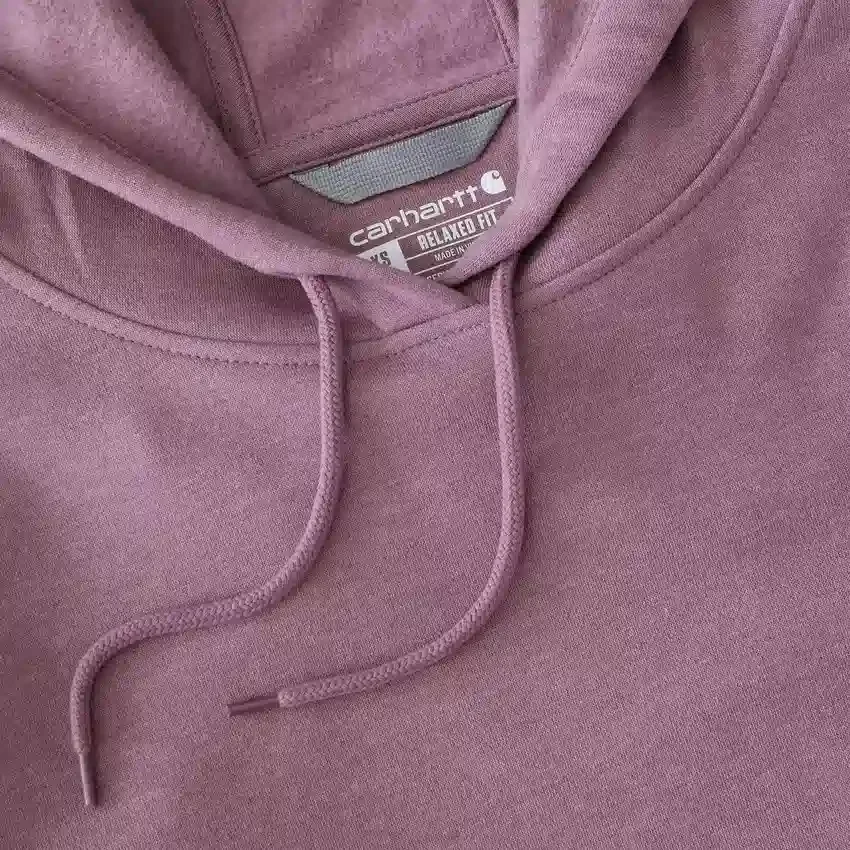 Sudadera con capucha y manguitos con logotipo «Sawyer Script» para mujer