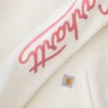 Sudadera con capucha y manguitos con logotipo «Sawyer Script» para mujer