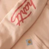 Sudadera con capucha y manguitos con logotipo «Sawyer Script» para mujer