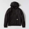 Sudadera con capucha y manguitos con logotipo «Sawyer Script» para mujer
