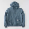Sudadera con capucha y manguitos con logotipo «Sawyer Script» para mujer