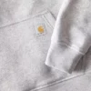 Sudadera con capucha y manguitos con logotipo «Sawyer Script» para mujer