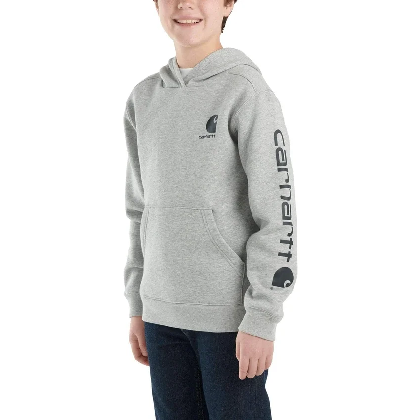 Sudadera con estampado y manguitos largos para niño (niños pequeños/niños/jóvenes)