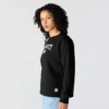 Sudadera de cuello redondo con estampado Carhartt 1889 de peso medio y corte holgado para mujer
