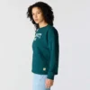 Sudadera de cuello redondo con estampado Carhartt 1889 de peso medio y corte holgado para mujer