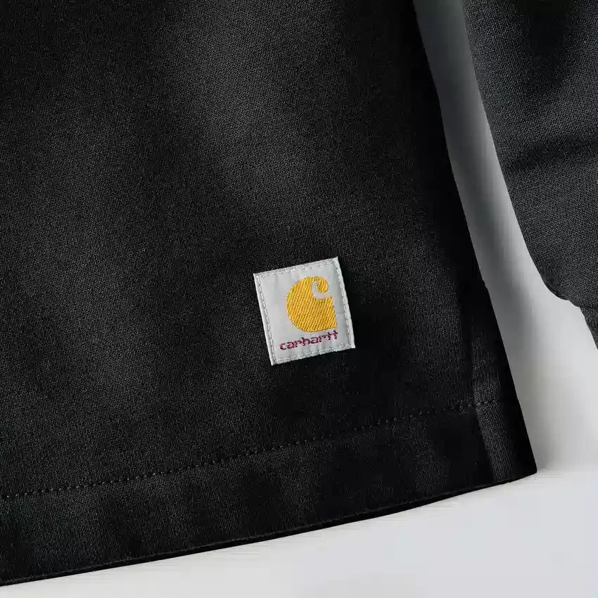 Sudadera de cuello redondo con estampado Carhartt 1889 de peso medio y corte holgado para mujer