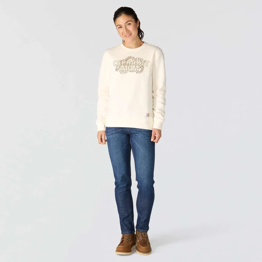 Sudadera de cuello redondo con estampado «Sawyer» para el Día de la Madre
