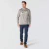 Sudadera de cuello redondo con estampado Sawyer para hombre