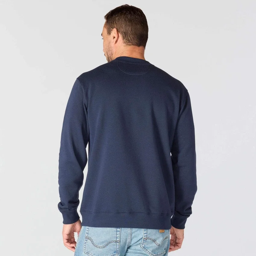 Sudadera de cuello redondo con estampado Sawyer para hombre