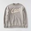 Sudadera de cuello redondo con estampado Sawyer para hombre