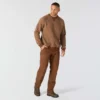 Sudadera de cuello redondo de forro polar grueso de la serie Crafted para hombre