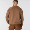 Sudadera de cuello redondo de forro polar grueso de la serie Crafted para hombre