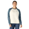 Sudadera de jerséu de cuello redondo de corte holgado Sawyer para mujer