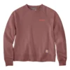 Sudadera de jerséu de cuello redondo de corte holgado Sawyer para mujer