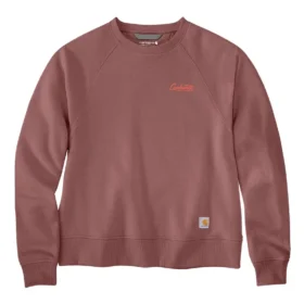 Sudadera de jerséu de cuello redondo de corte holgado Sawyer para mujer