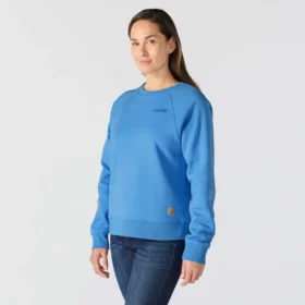 Sudadera de jerséu de cuello redondo de corte holgado Sawyer para mujer