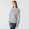 Sudadera de jerséu de cuello redondo de corte holgado Sawyer para mujer