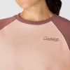 Sudadera de jerséu de cuello redondo de corte holgado Sawyer para mujer