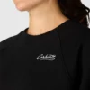 Sudadera de jerséu de cuello redondo de corte holgado Sawyer para mujer