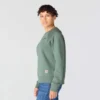 Sudadera de jerséu de cuello redondo de corte holgado Sawyer para mujer
