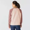 Sudadera de jerséu de cuello redondo de corte holgado Sawyer para mujer