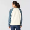 Sudadera de jerséu de cuello redondo de corte holgado Sawyer para mujer