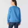 Sudadera de jerséu de cuello redondo de corte holgado Sawyer para mujer