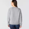 Sudadera de jerséu de cuello redondo de corte holgado Sawyer para mujer