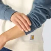 Sudadera de jerséu de cuello redondo de corte holgado Sawyer para mujer
