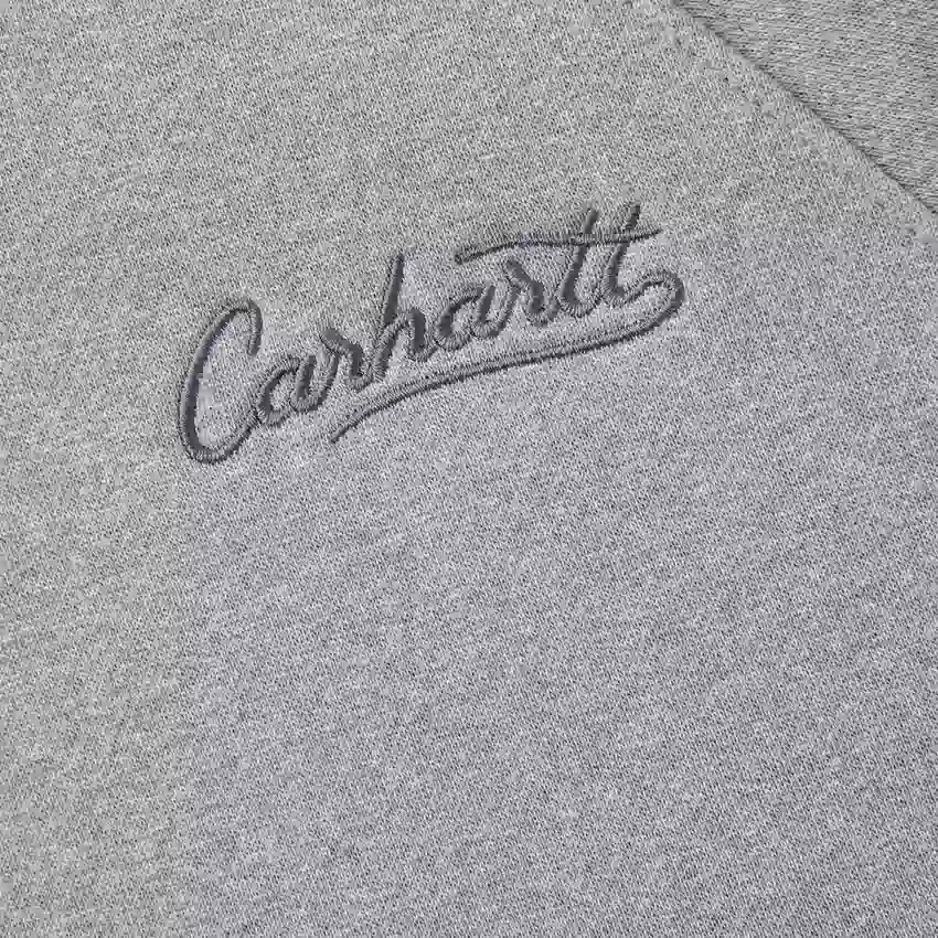 Sudadera de jerséu de cuello redondo de corte holgado Sawyer para mujer