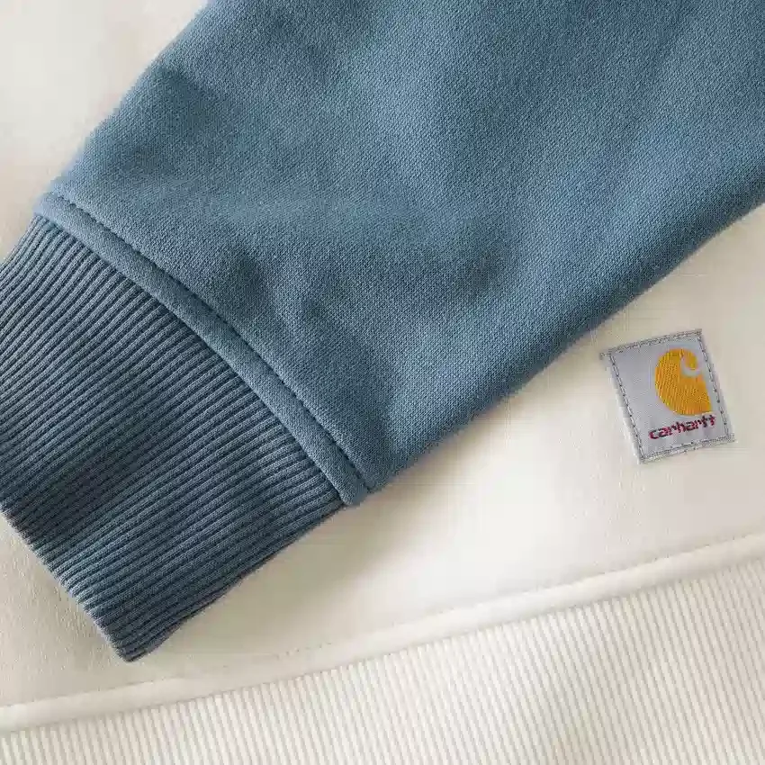 Sudadera de jerséu de cuello redondo de corte holgado Sawyer para mujer
