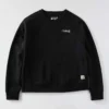 Sudadera de jerséu de cuello redondo de corte holgado Sawyer para mujer