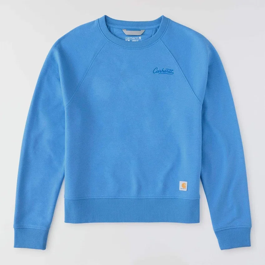 Sudadera de jerséu de cuello redondo de corte holgado Sawyer para mujer