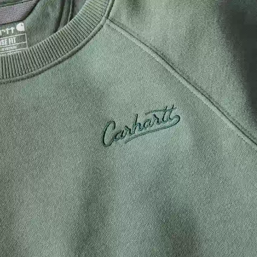 Sudadera de jerséu de cuello redondo de corte holgado Sawyer para mujer
