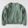 Sudadera de jerséu de cuello redondo de corte holgado Sawyer para mujer