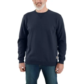 Sudadera de jerséu de cuello redondo de peso medio y corte holgado Marquette para hombre