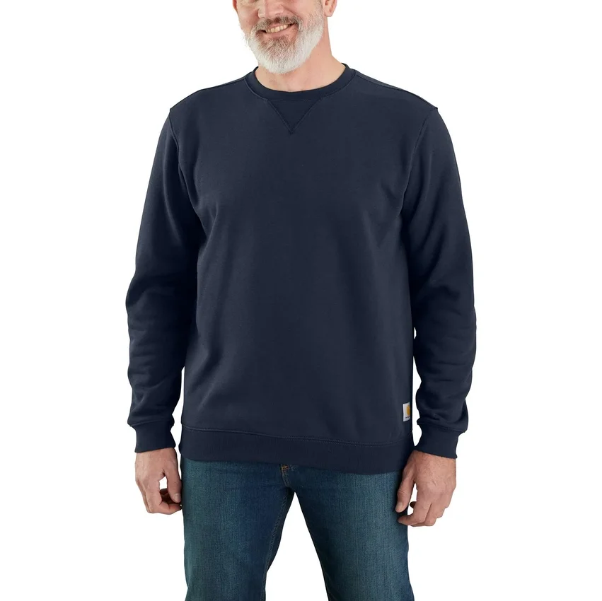 Sudadera de jerséu de cuello redondo de peso medio y corte holgado Marquette para hombre