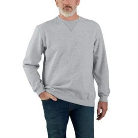 Sudadera de jerséu de cuello redondo de peso medio y corte holgado Marquette para hombre