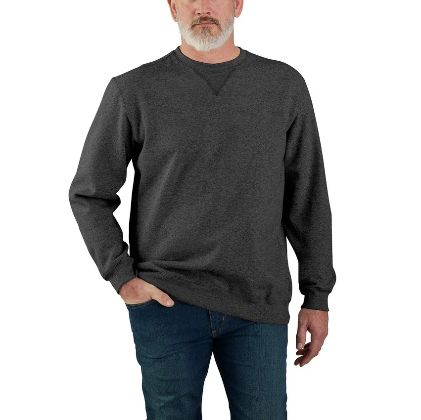 Sudadera de jerséu de cuello redondo de peso medio y corte holgado Marquette para hombre