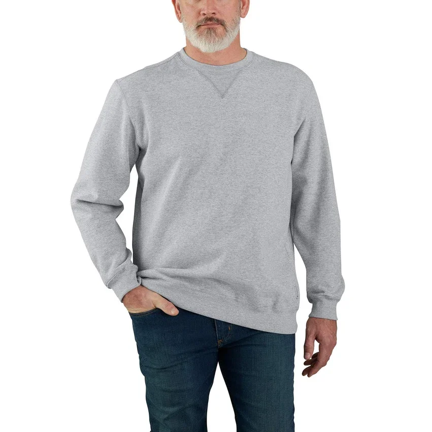 Sudadera de jerséu de cuello redondo de peso medio y corte holgado Marquette para hombre